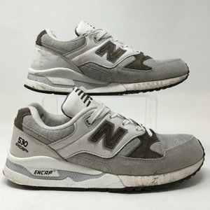 New Balance Shoes Womens 8B 530 Encap Athletic Sneakers Lace Up Low Suede Mesh